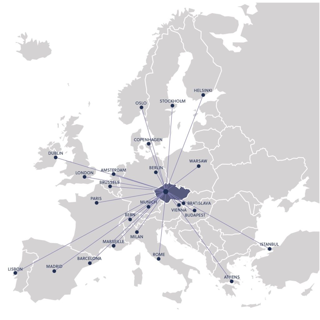 Çek Cumhuriyeti Konumu